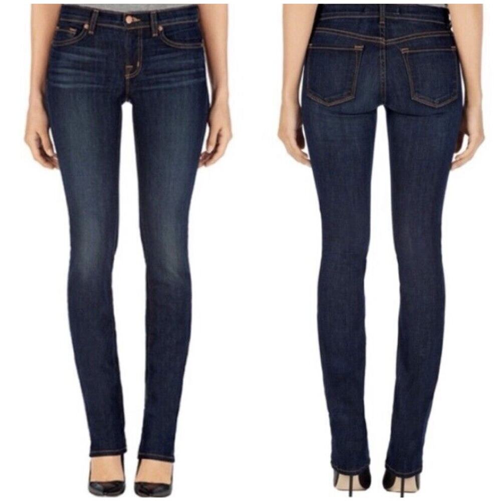 J Brand 914 The Cigarette Straight Leg Dark Vintage Wash Classic Jeans size 26